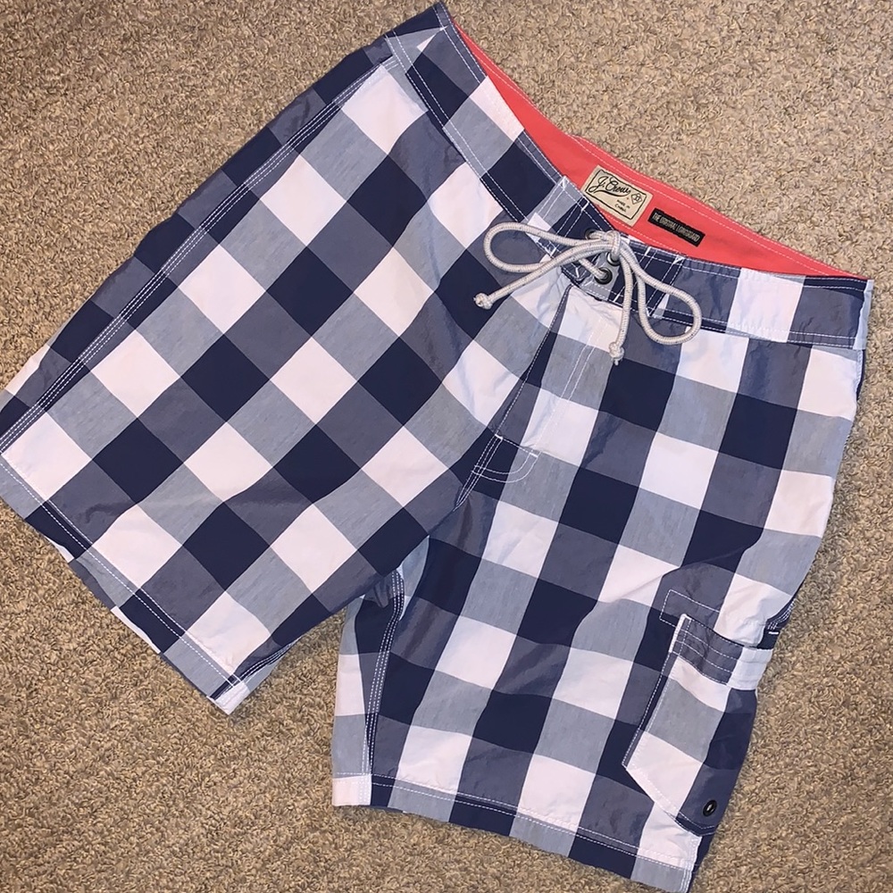 J. Crew The Original Longboard Swim Short Sz 33